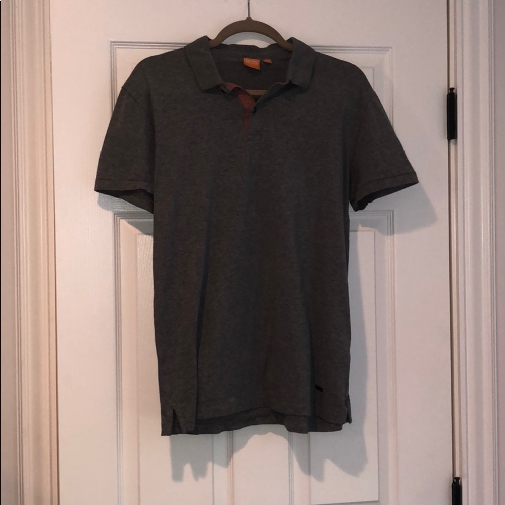 Hugo Boss Grey Polo